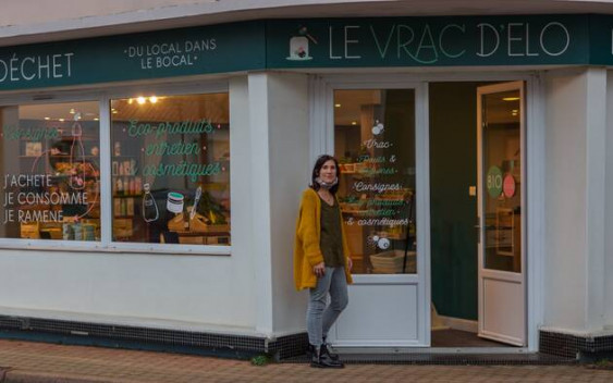 Photo de Le Vrac d'Elo, membre de Bout à Bout, réseau de réemploi des bouteilles en verre en Pays de la Loire